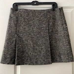 Theory pleated wool skirt
